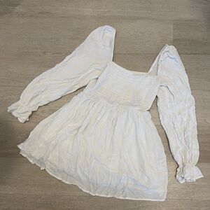 girl and the sun | white mini dress